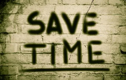 Save Time Concept Stock Illustration