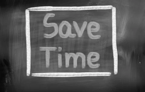 Save Time Concept Stock Illustration