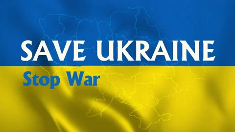 Save Ukraine , Stop War Stock Footage 171232009