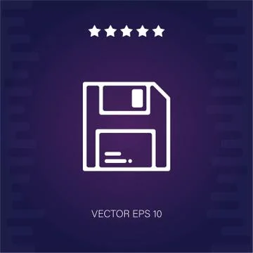 Save vector icon Stock Illustration