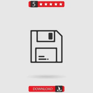 Save vector icon Stock Illustration