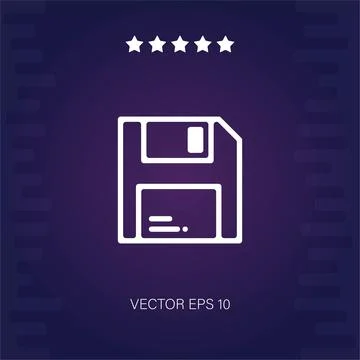 Save vector icon Stock Illustration