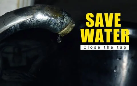 Save Water Concept Stock Photos