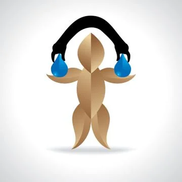 Save water Stock Illustration