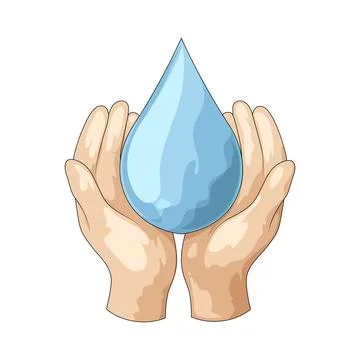 Save Water illustration Stock Illustration