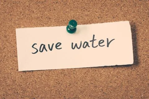 Save water Stock Photos
