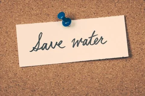 Save water Stock Photos