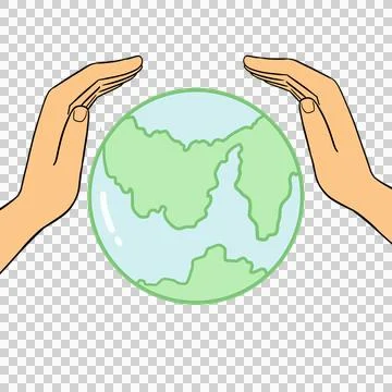 Save water save earth イラスト素材