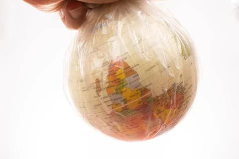 Save the world, environment pollution. World Earth Day concept Stock Photos