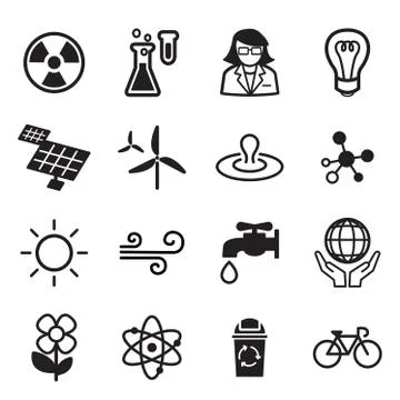 Save world icon set イラスト素材