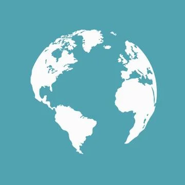 Save the World vector symbol Illustrazione stock