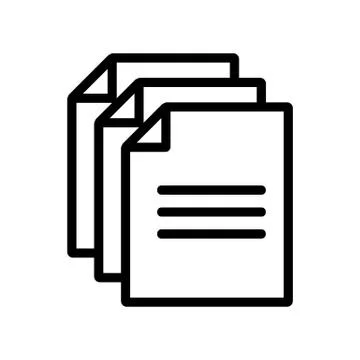Saved the dowments of the vector icon. Isolated contour symbol illustration イラスト素材