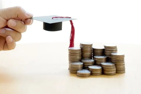 Saveing for eudcation Stock Photos