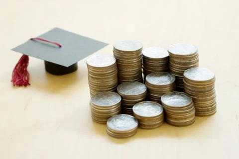 Saveing for eudcation Foto stock