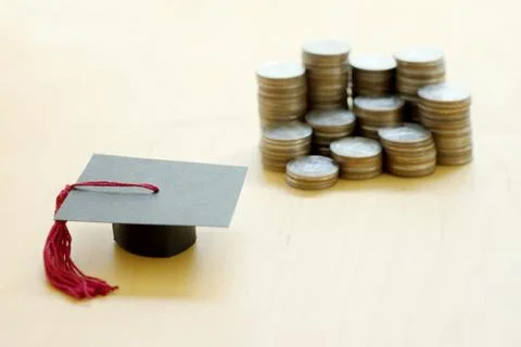 Saveing for eudcation Foto stock