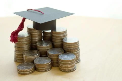 Saveing for eudcation Foto stock