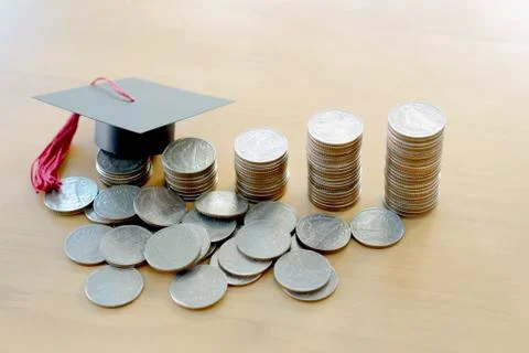 Saveing for eudcation Stock Photos