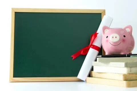 Saving for college concept Stock Photos