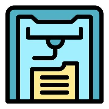 Saving data on floppy disk, retro technology icon Stock Illustration