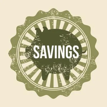 Saving design over pink background vector illustration 스톡 일러스트