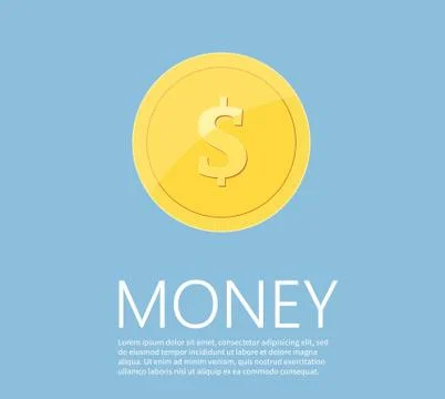 Saving dollar coin in jar. concept vector illustration Flat design style vector Stock Illustration