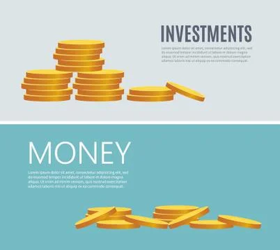 Saving dollar coin in jar. concept vector illustration Flat design style vector Stock Illustration