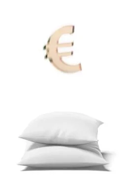 Saving euro concept Illustrazione stock