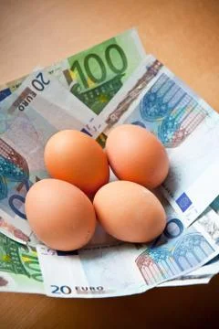 Saving in expenses concept Foto stock