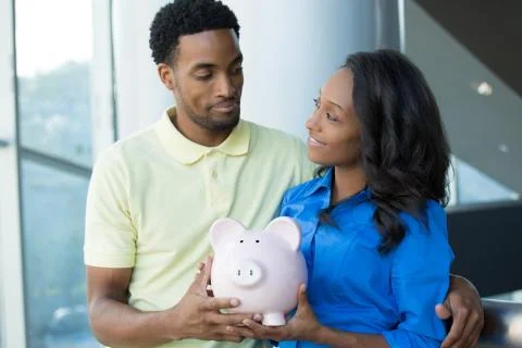 Saving for the future Foto stock
