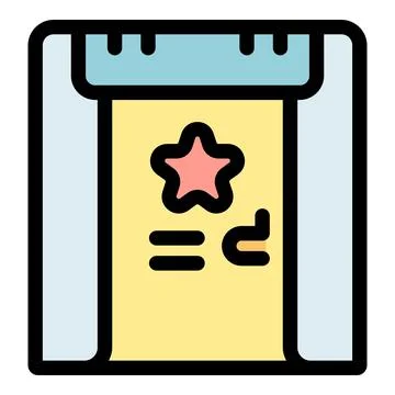 Saving game progress with star icon on retro cartridge representing success Stock Illustration