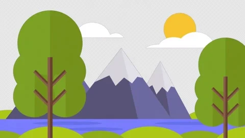 Saving Green Nature On Alpha Channel Stock Footage 282889600