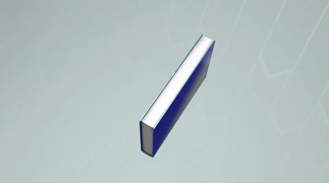 Saving guidebook zoom in animation Stock Footage 60676279