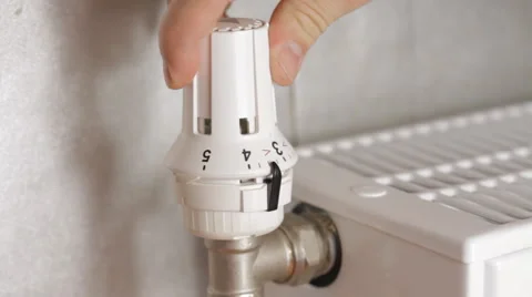 Saving Heating Costs Stock Footage 2775231