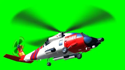 Saving helicopter fly  Video stock 1214451