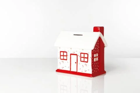 Saving for a house Stock Photos