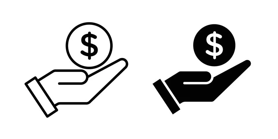 Saving icon graphic design. web icons vectors Stock Illustration