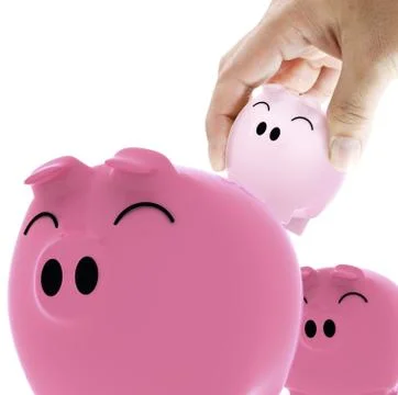 Saving Stock Illustration