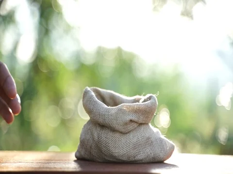 Saving money 2 Stock Footage 101551735