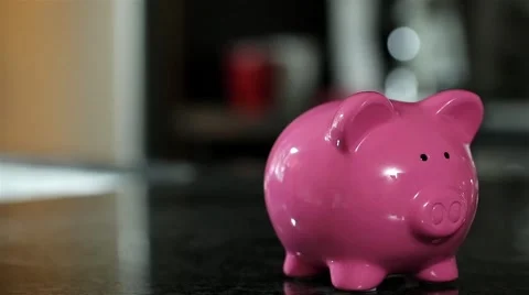 Saving money concept Video stock 48471901