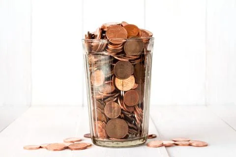 Saving money concept Stock Photos
