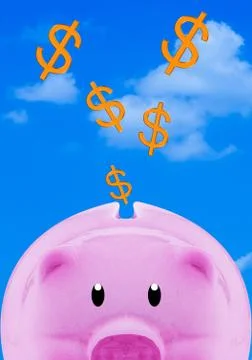 Saving Money Concept Stock Photos