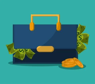 Saving money design Stock Illustration