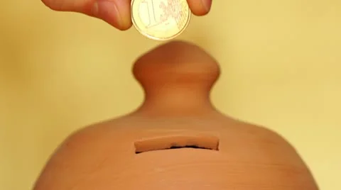 Saving money Stock Footage 11290083