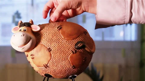 Saving money Stock Footage 24662711