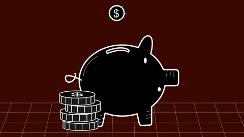 Saving money Stock Footage 305337896