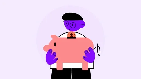 Saving money Stock Footage 310889504