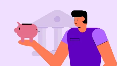 Saving money Stock Footage 311054921