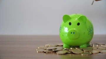 Saving Money for Future Stock Footage 85649381
