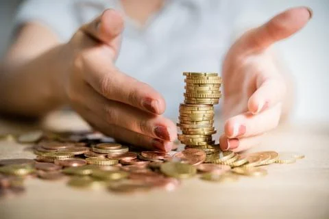Saving money for the future 写真素材