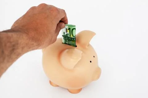 Saving money Stock Photos